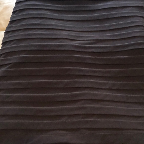 Gray beaded dress sz 6 - Picture 3 of 5